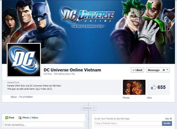 game siêu anh hùng - DC Universe Online