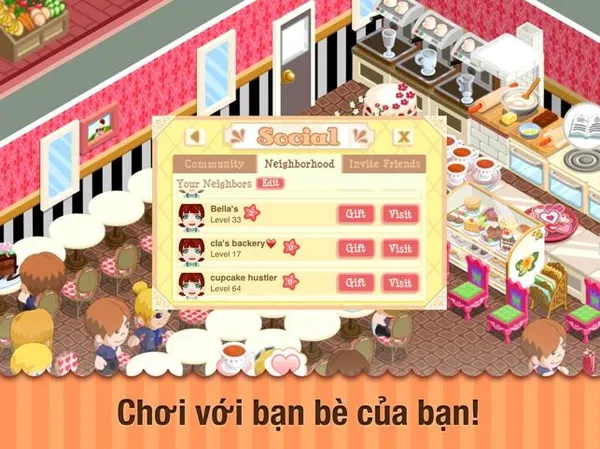 game làm bánh - Cupcake Mania